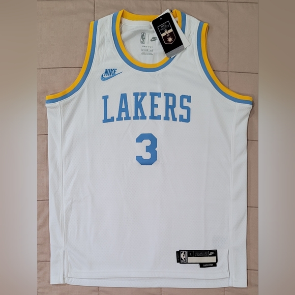 Nike NBA Hardwood Classics Nights Anthony Davis Los Angeles Lakers
